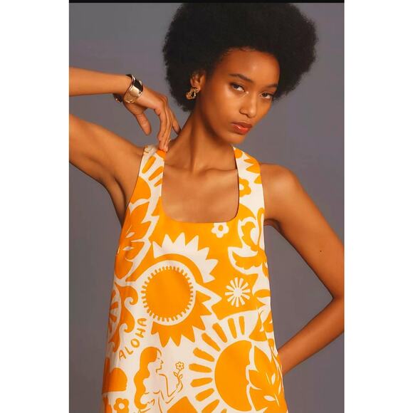 NWT Anthropologie Corey Lynn Calter Sleeveless Scoop-Neck Mini Dress $178 MEDIUM - Picture 2 of 3